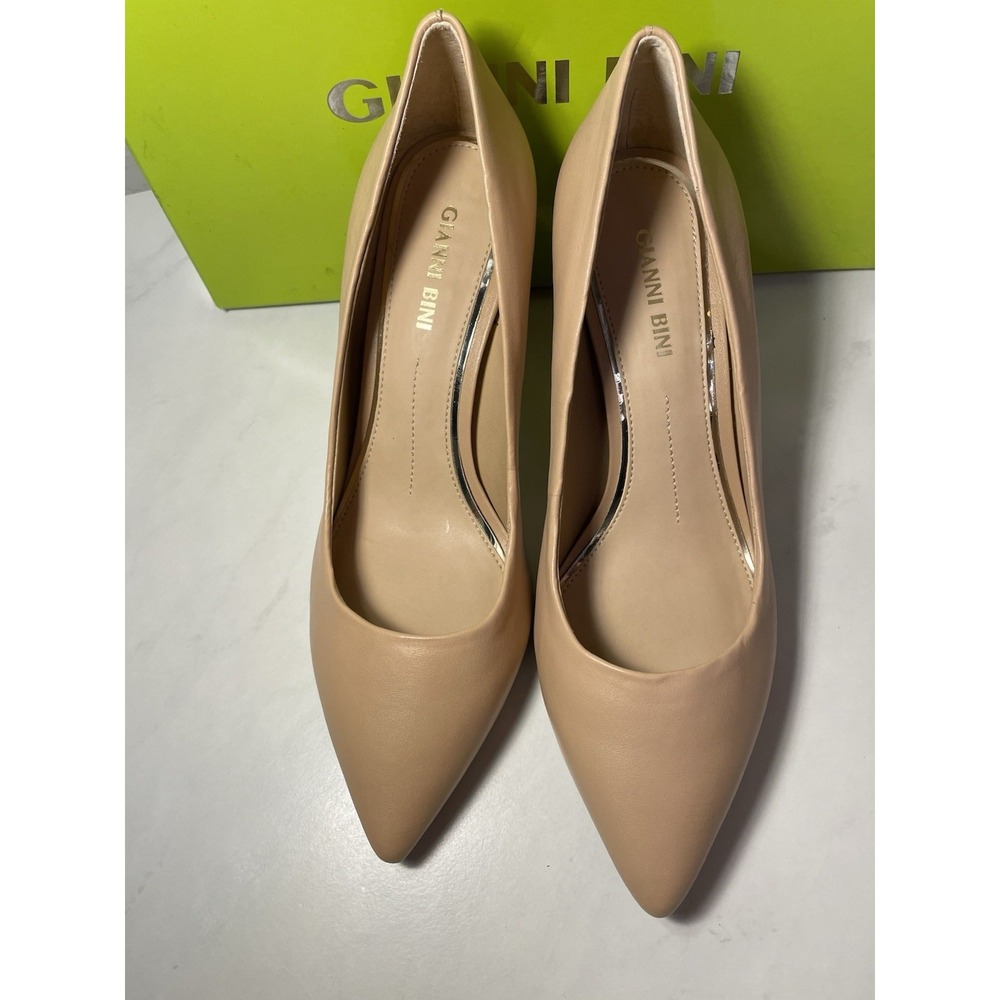 New Giani Bini METILDAW Pumps Spanish Sand Size 8.5 Wide
